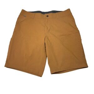 Kuhl Renegade Shorts Mens 36X10 Brown Hiking Outdoor Cargo Nylon Spandex 5121